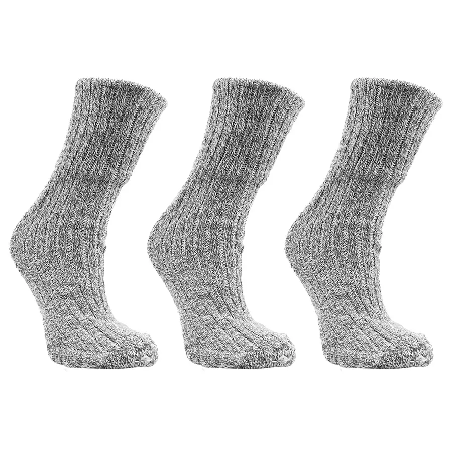 Bearzfoot – Naft – Noorse sokken – Grijs – Diverse maten