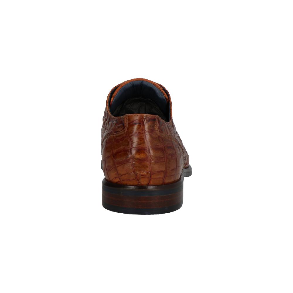 Bearzfoot – Berkelmans – Heren schoenen – Acros Cognac Mandorla – Achterkant