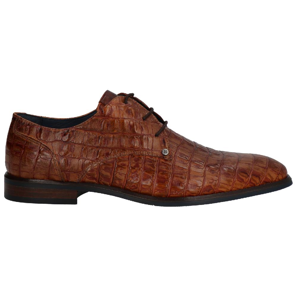 Bearzfoot – Berkelmans – Heren schoenen – Acros Cognac Mandorla – Zijaanzicht 1