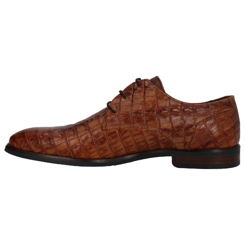 Bearzfoot – Berkelmans – Heren schoenen – Acros Cognac Mandorla – Zijaanzicht 2
