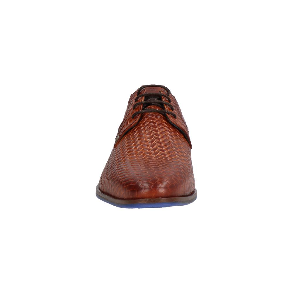 Bearzfoot – Berkelmans – Nette heren schoenen – Outlton Cognac Claf Braided – Voorkant