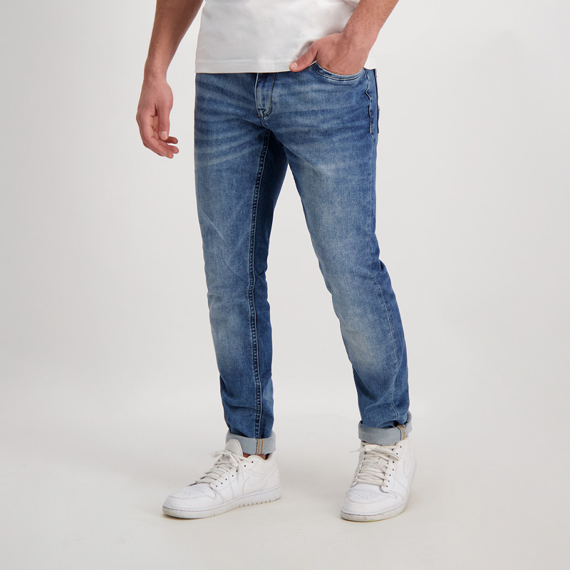 Bearzfoot – Cars Jeans – Blast Jog – Heren jeans – Joggings – Stone used – Voorkant – Model
