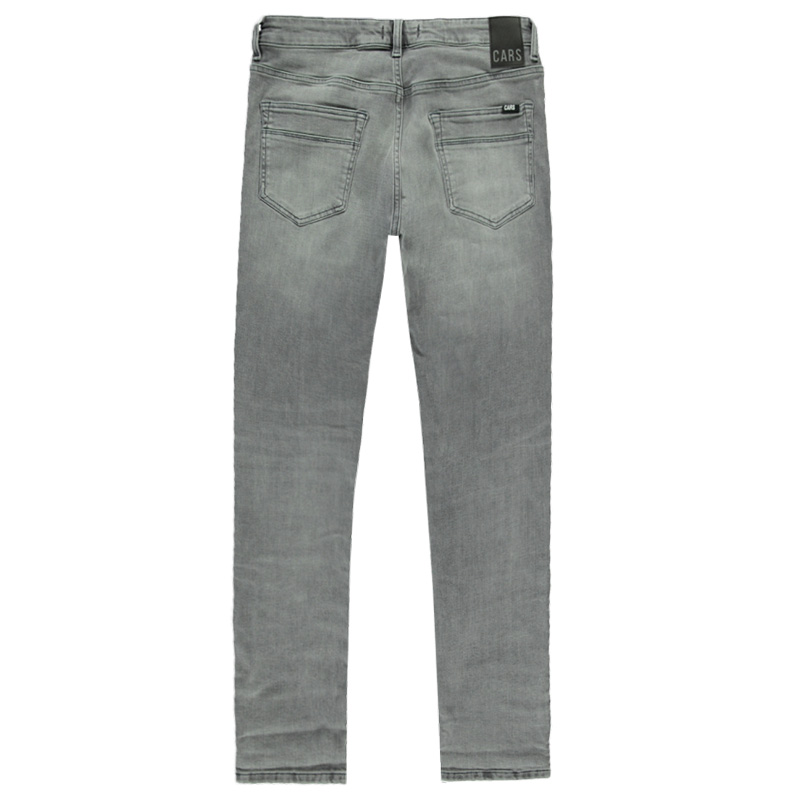 Bearzfoot – Cars Jeans – Heren Jeans model Bates – Grey Used – Achterkant