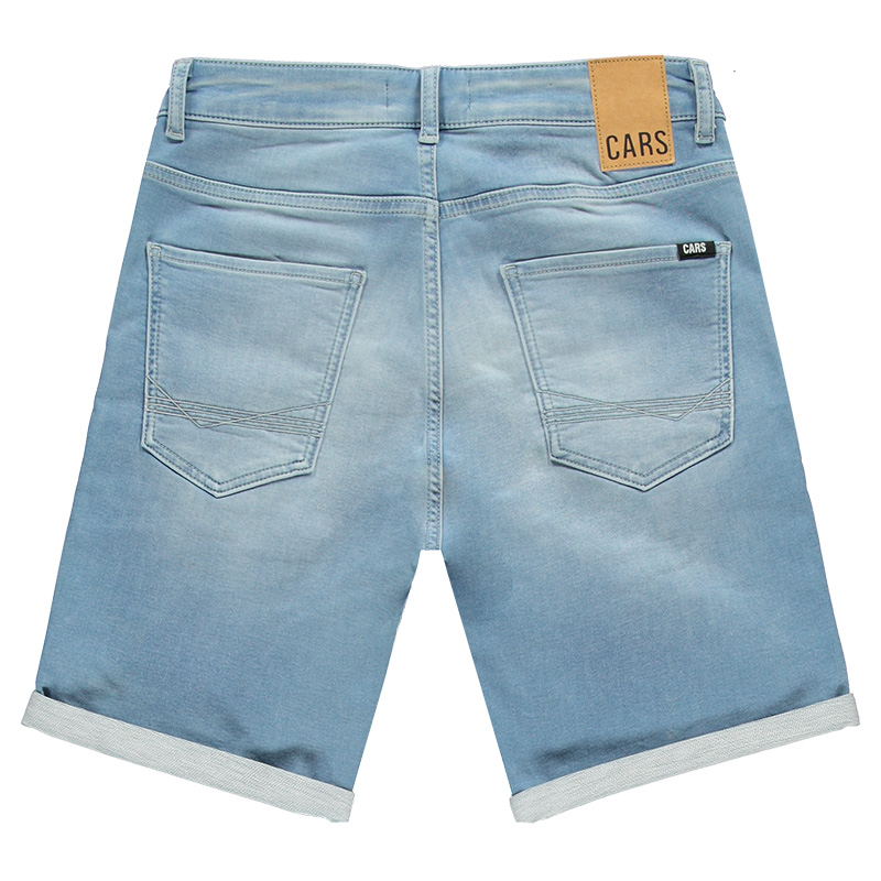 Bearzfoot – Carsjeans – Heren Shorts – Model Cardifg – Bleached Used – Achterkant