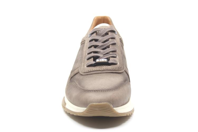 Oyama Grey Nubuck voorkant berkelmans sneakers veterschoenen