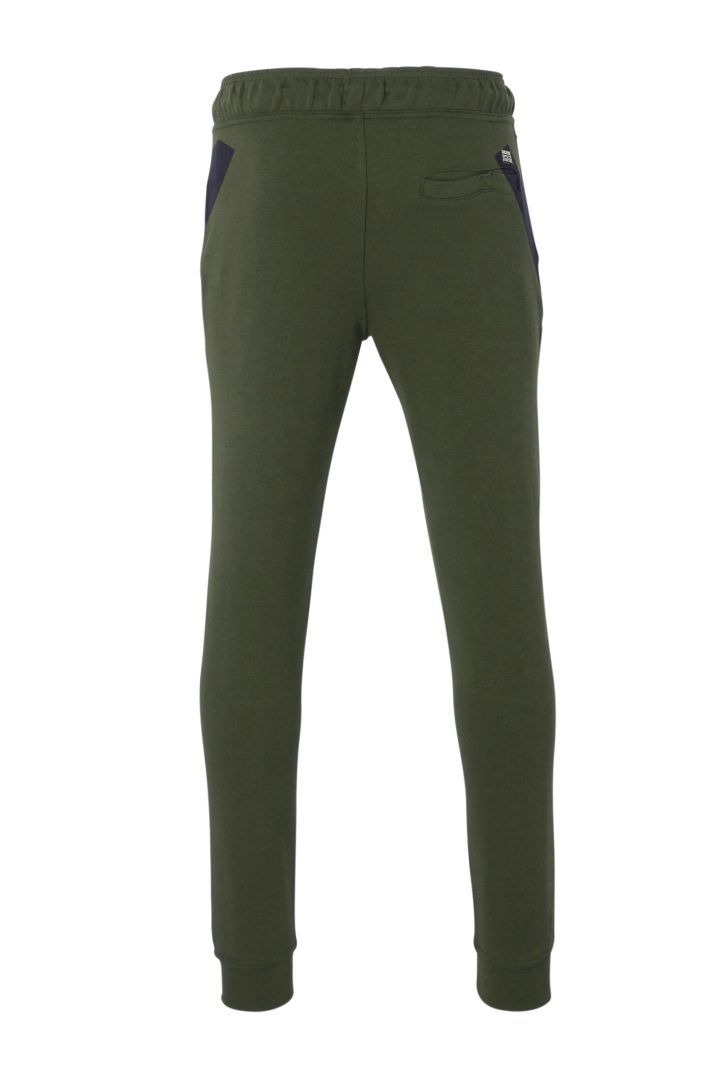 achterkant army green joggingbroek of sweatpants van cars jeans