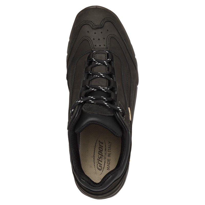bovenkant grisport wandelschoenen model travel low kleur zwart
